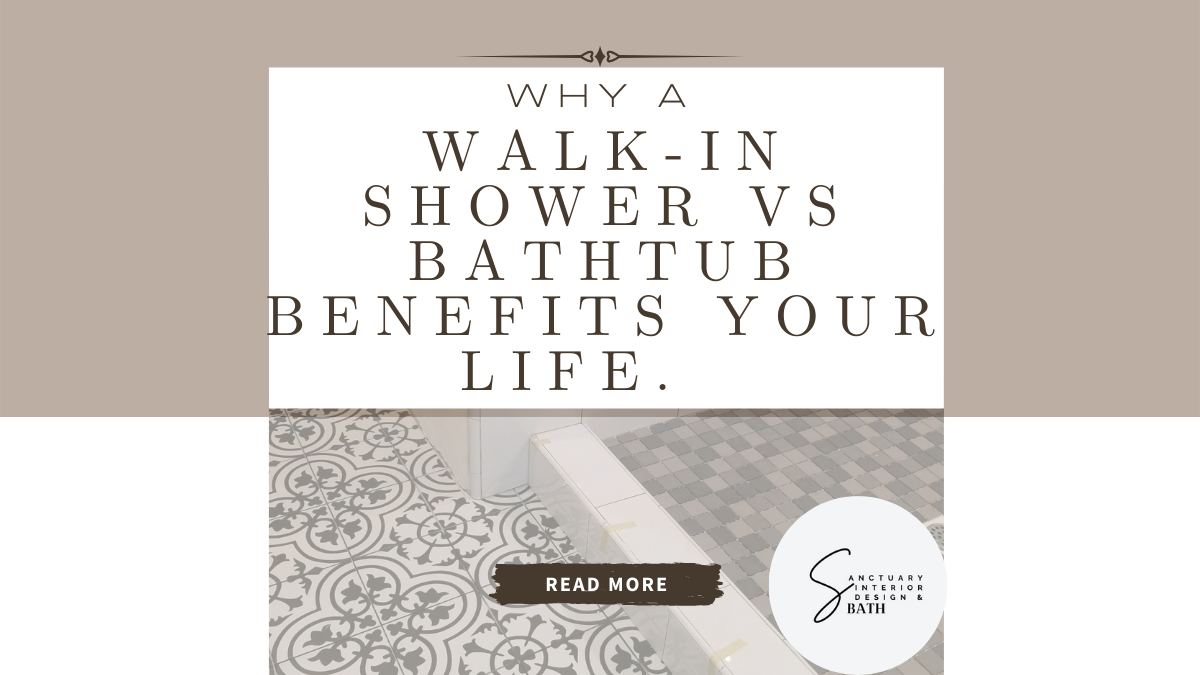Why A Walk-in Shower vs Bathtub Benefits Your Life