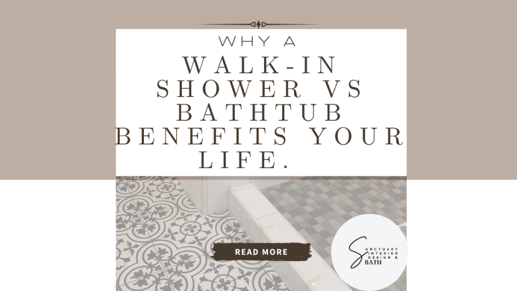 Why A Walk-in Shower vs Bathtub Benefits Your Life